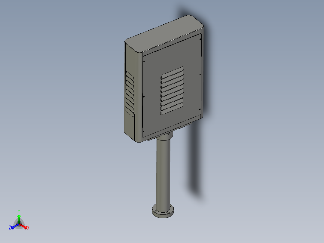 连体生产组装线-923203右压合铜械手悬臂安装组件-1主视图