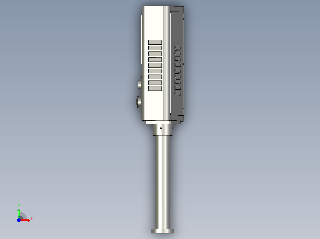 连体生产组装线-923203右压合铜械手悬臂安装组件-1前视图