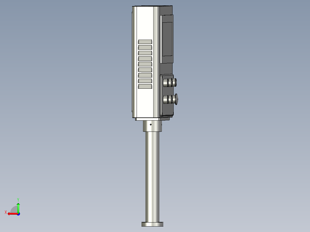 连体生产组装线-923203右压合铜械手悬臂安装组件-1后视图