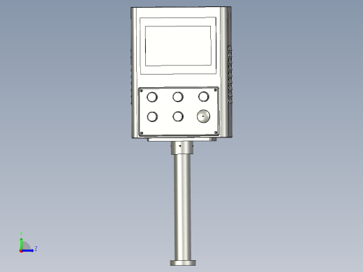 连体生产组装线-923203右压合铜械手悬臂安装组件-1左视缩略图