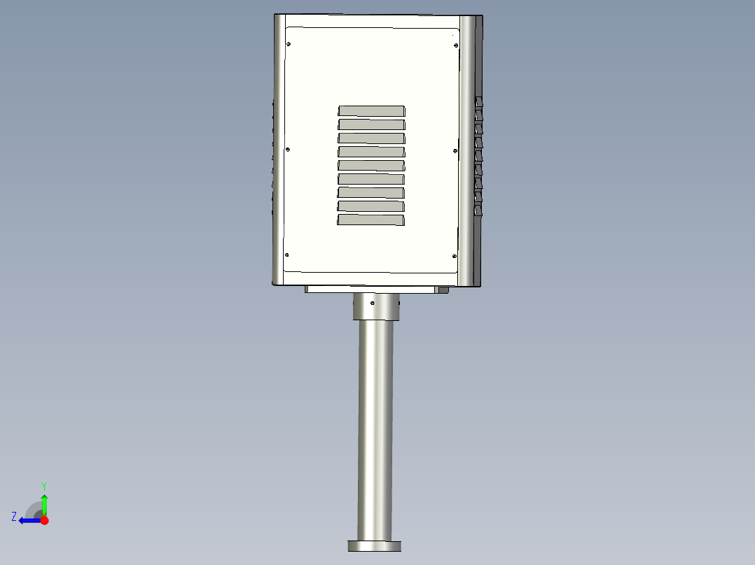 连体生产组装线-923203右压合铜械手悬臂安装组件-1右视图