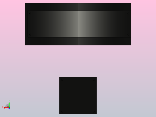 玻璃桌子后视缩略图