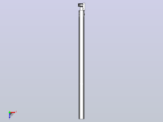 皮带直线轴半封闭可选导轨TPA-HNB-105D-90-L2000-ML-C-P20-N3俯视缩略图