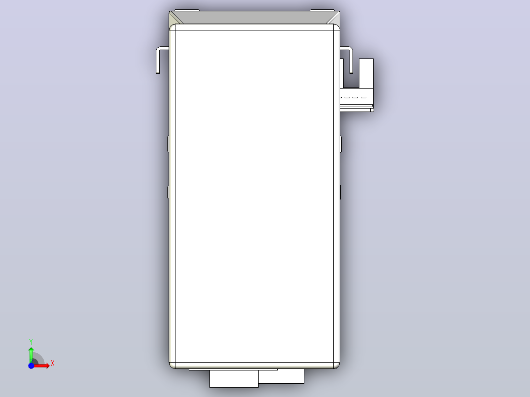 滚珠丝杠线性轴TPA-GCRS-50-1205C-L25-MP-M10-N3前视图