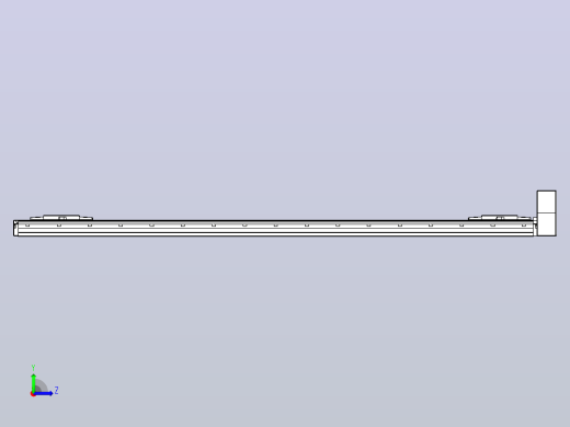 皮带直线轴双滑块型TPA-GCBS-120-P70-L600-LU-M20-N3左视缩略图