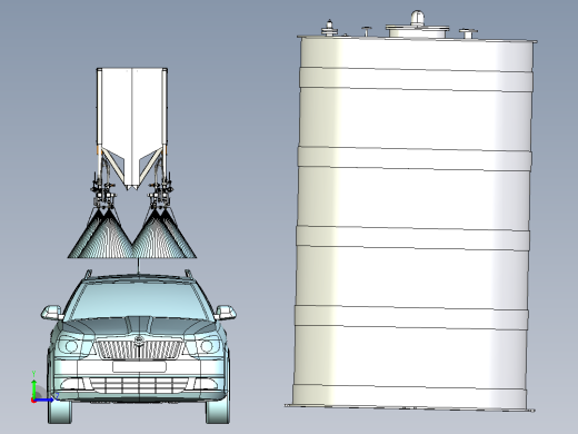 汽车自动化清洗生产线左视缩略图