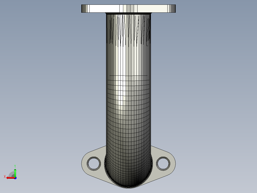 Flanged90弯头_7后视图