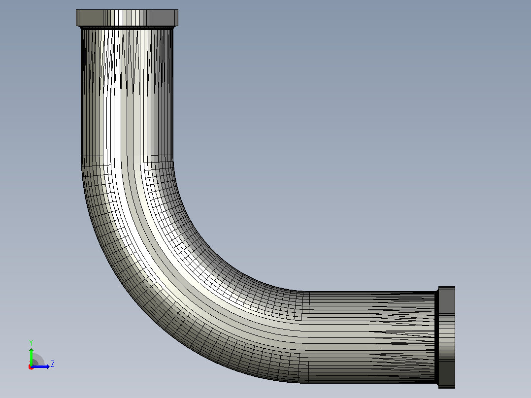Flanged90弯头_7左视图