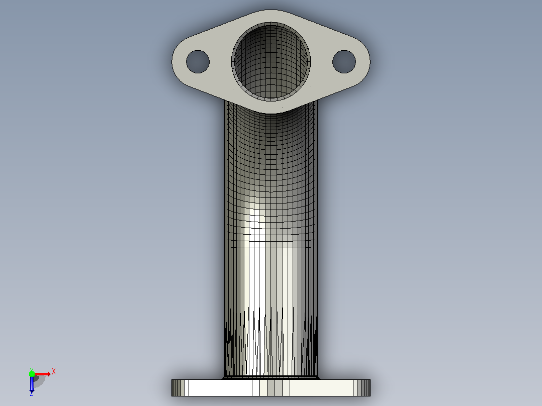 Flanged90弯头_7俯视图