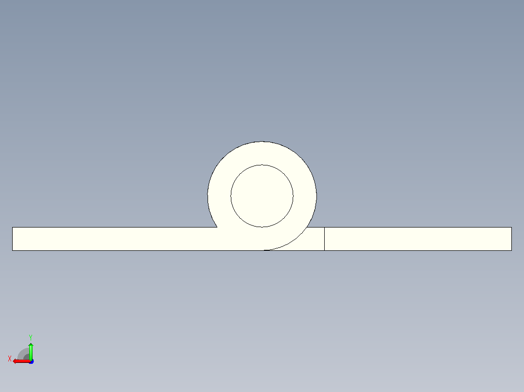 铰链合页HFP32-50后视图