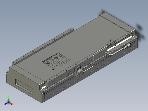 直驱直线电机轴TPA-LNP2-200-55C6-1-L120-3-C-05-N3正等轴测缩略图