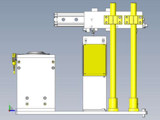 旋钮转台左视缩略图