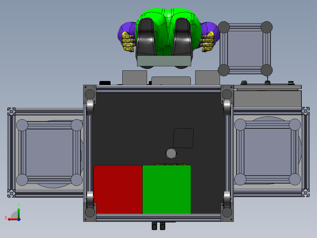 O型圈自动装配测试设备sw17后视图
