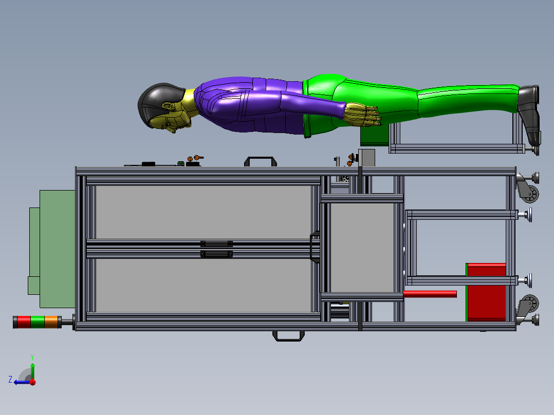 O型圈自动装配测试设备sw17右视图