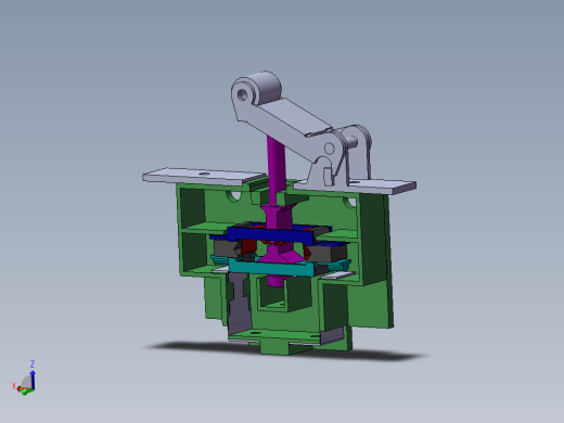 微动开关 有仿真有视频有i文件3D模型（2）
