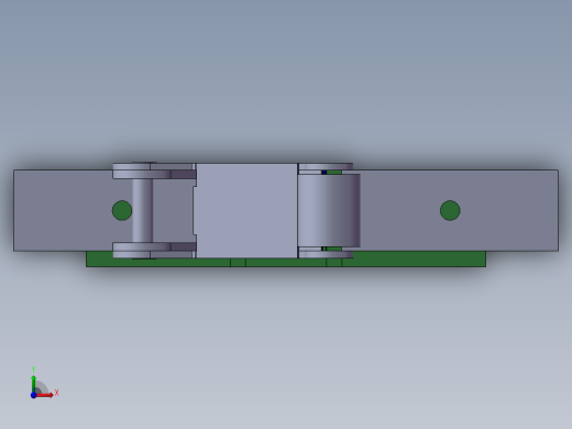微动开关 有仿真有视频有i文件3D模型（2）前视缩略图