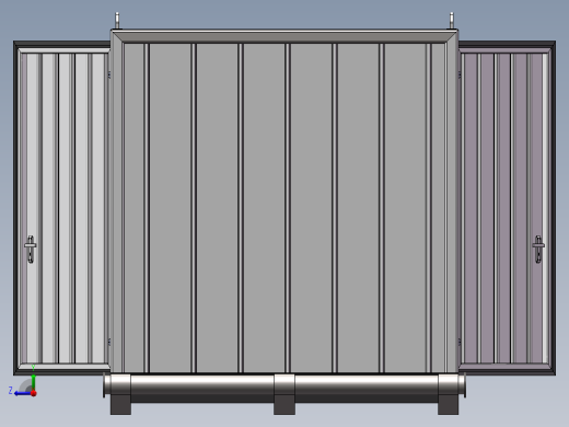 B4_组合形式的集装箱（是整体不可拆分）右视缩略图