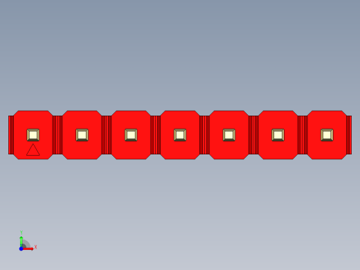 彩色公头100mil（2.54mm）系列-DS1021_red_1x07p_100mil_Type5_rev1.0前视缩略图