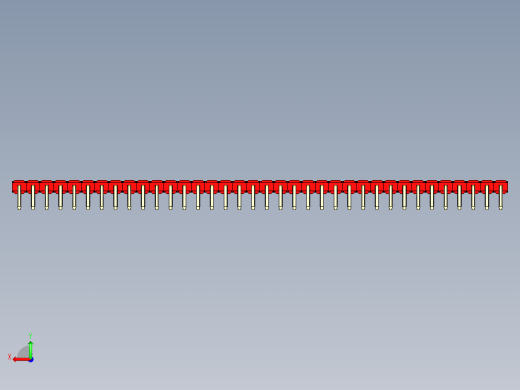 彩色公排针 100mil 2.54mm 系列-DS1022_red_1x36p_100mil_TypeD_rev1.0后视缩略图