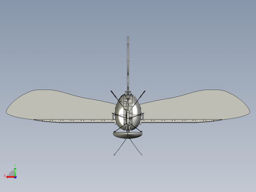 黄蜂扑翼机机械后视缩略图