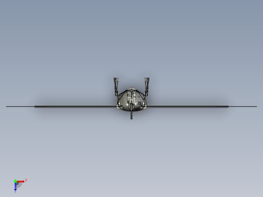 黄蜂扑翼机机械俯视缩略图