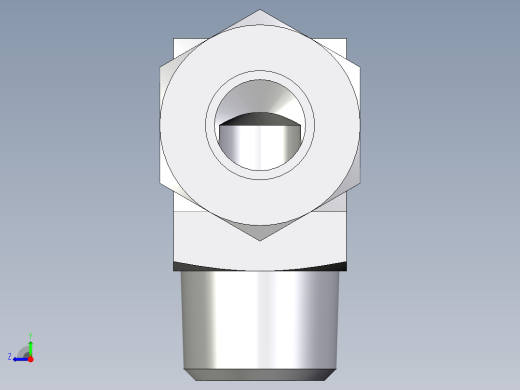 卡套式工业通用硬管接头EO_Male_stud_elbow_WE12LRCF右视缩略图
