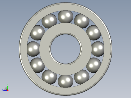 深沟球轴承626右视缩略图