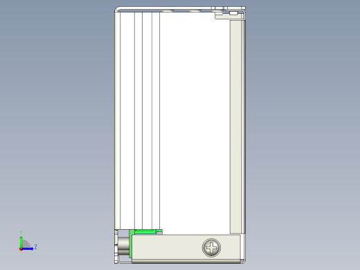 110-220V交流至0-100V直流可调电源500W数控主轴电源左视缩略图