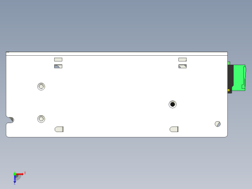 110-220V交流至0-100V直流可调电源500W数控主轴电源俯视缩略图