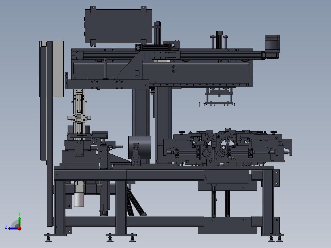 REVA汽车模组组装右视图