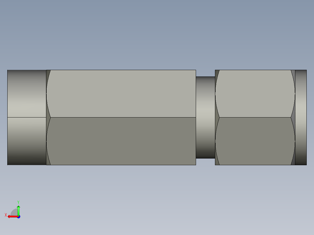 卡套式工业通用硬管接头8_mbu-s后视图