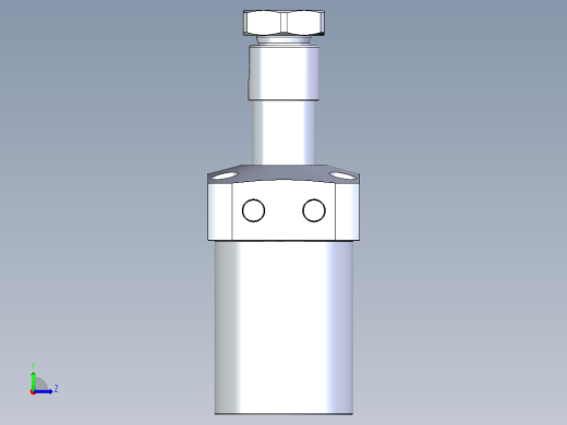 KOSMEKLHA0550-SL-Q15多系列多零件图纸模型左视缩略图