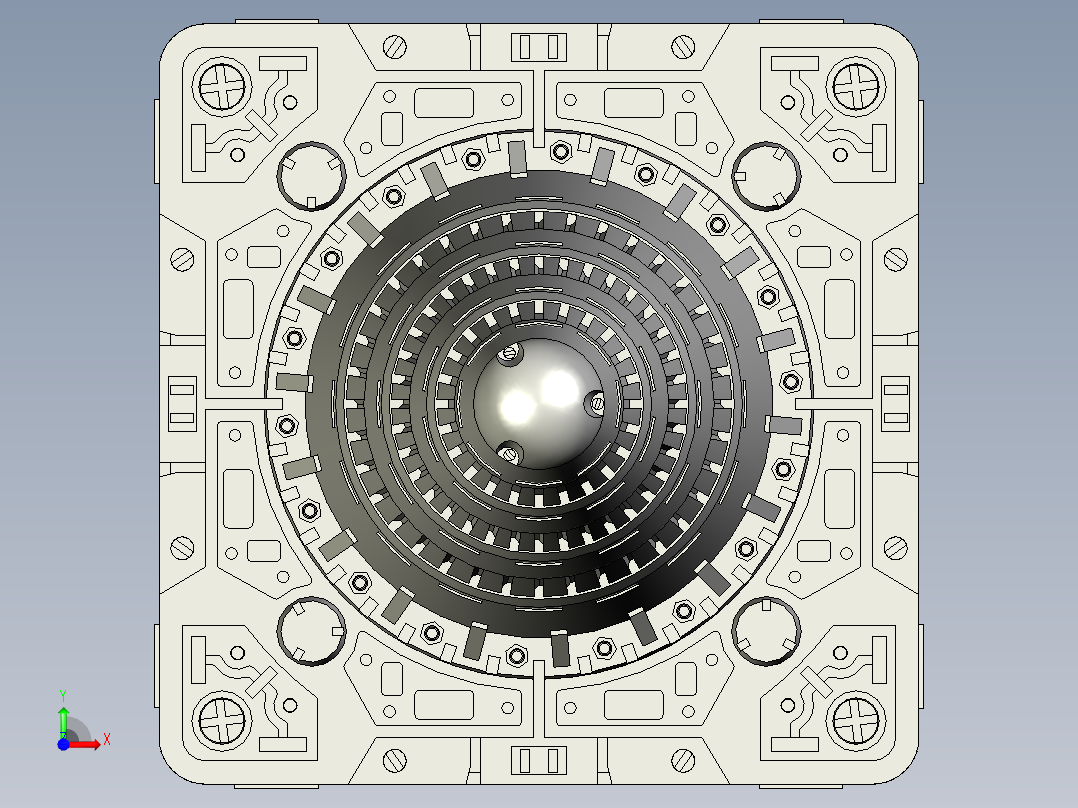 高细节的路锥前视图