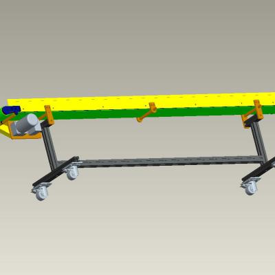 2.5米小皮带流水线（带工程图）3D图纸