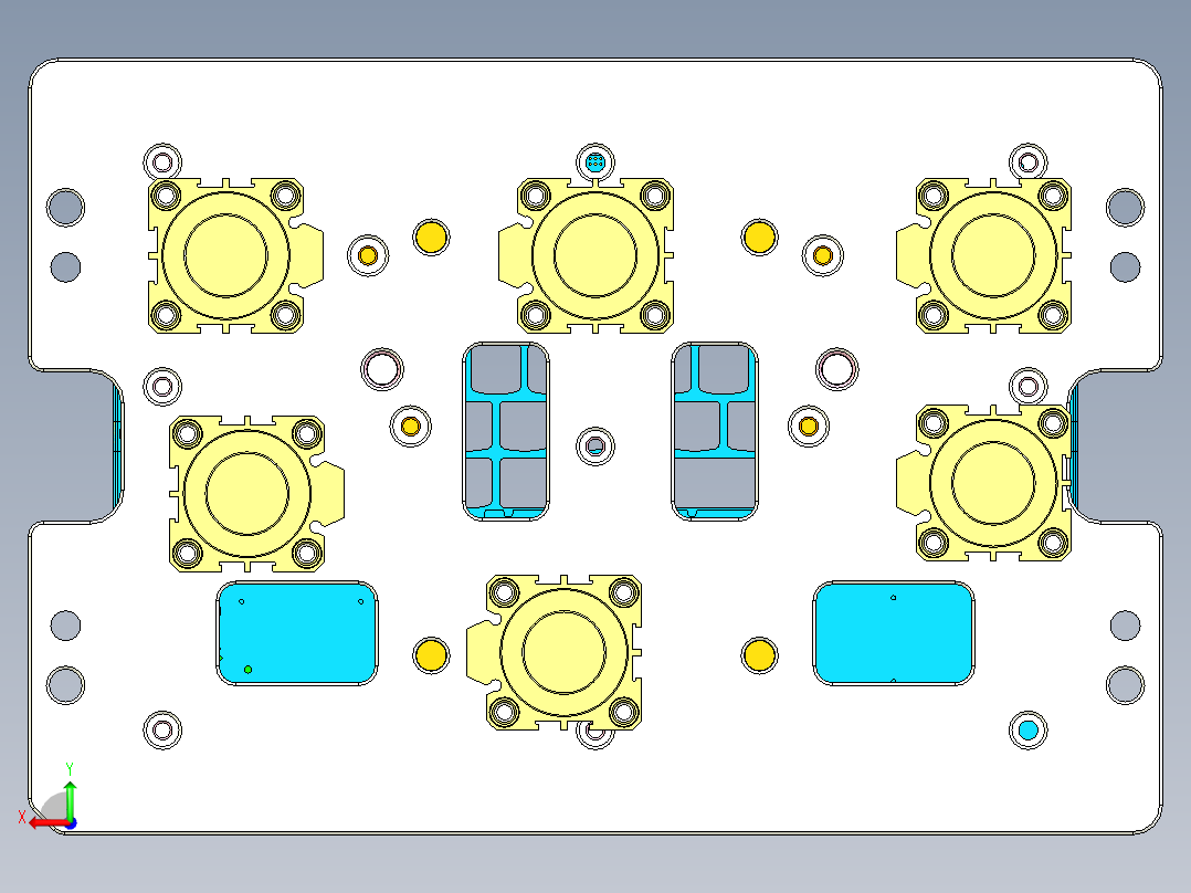 CS19-C-CNC8笔记本CNC工装夹具三维模型-180720后视图