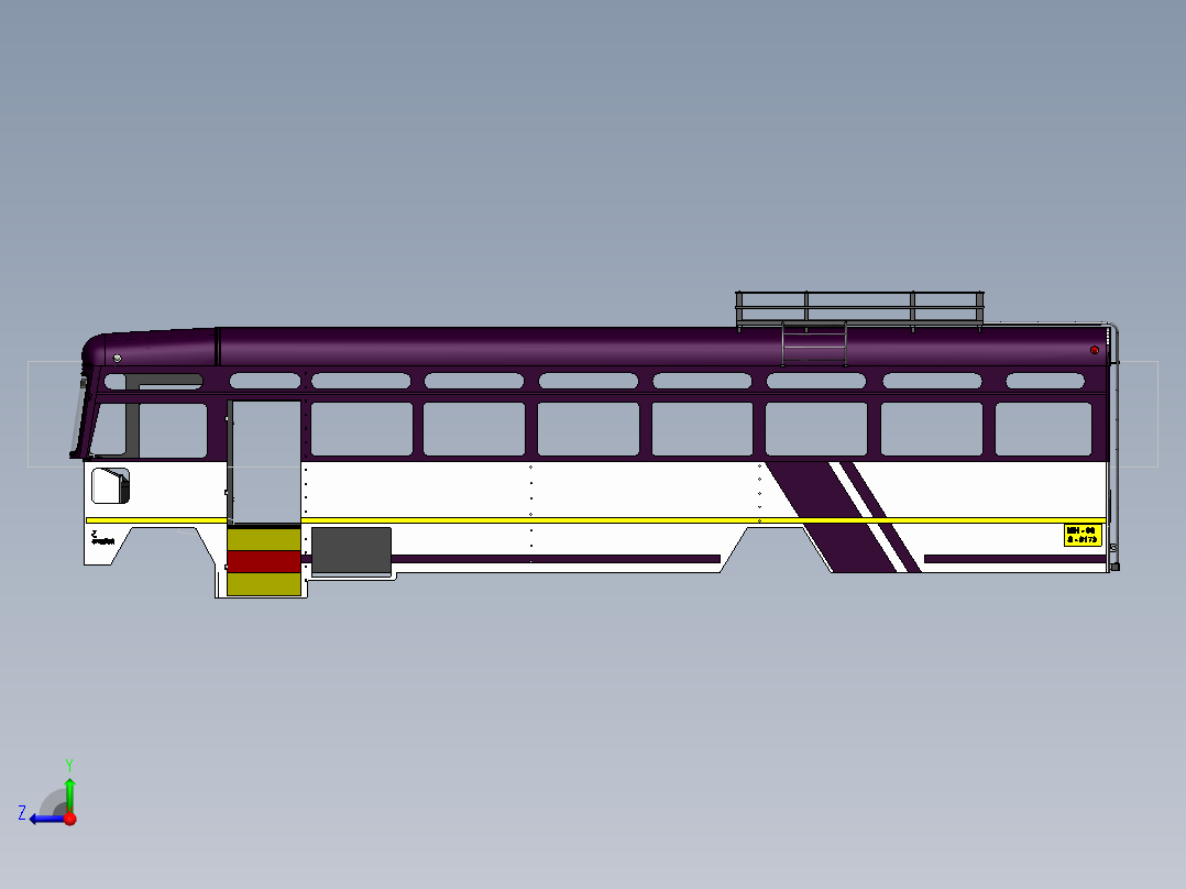 客车、公交车(27)右视图