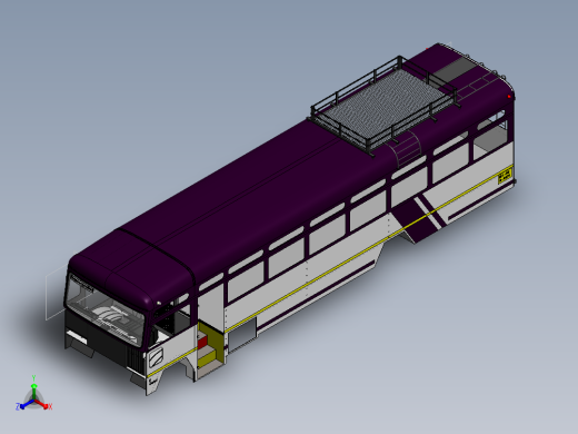 客车、公交车(27)正等轴测缩略图