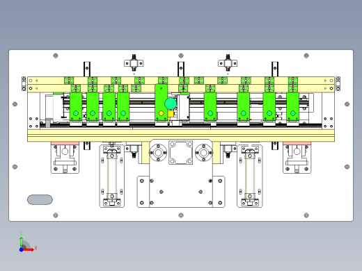 KP-6380 锂电芯自动点胶分拣线前视缩略图