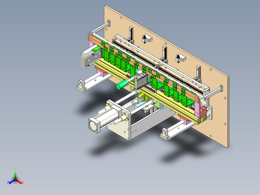 KP-6380 锂电芯自动点胶分拣线正等轴测缩略图