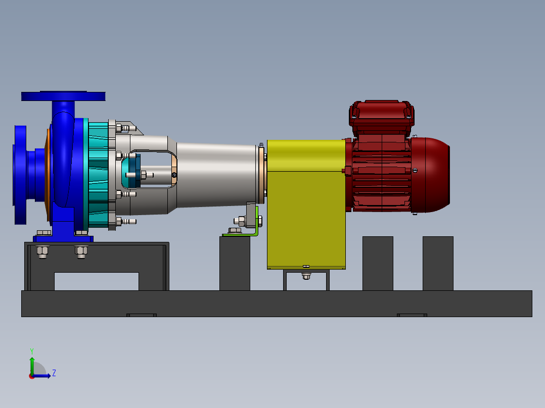 泵、水泵(63)左视图