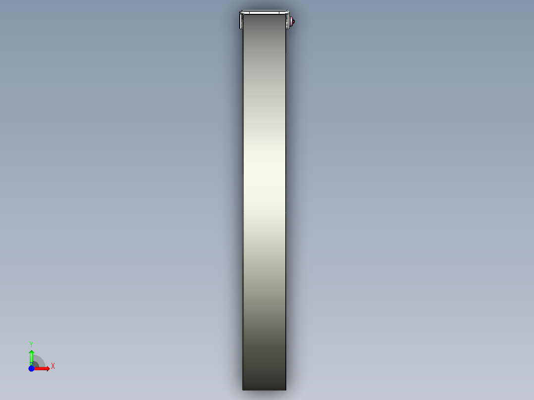 新型皮带扣结果设计前视图