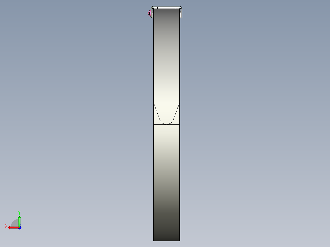 新型皮带扣结果设计后视图