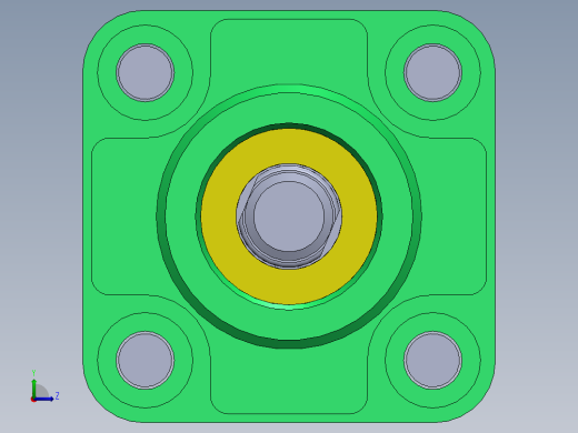 拉杆气动气缸32x12x100毫米左视缩略图