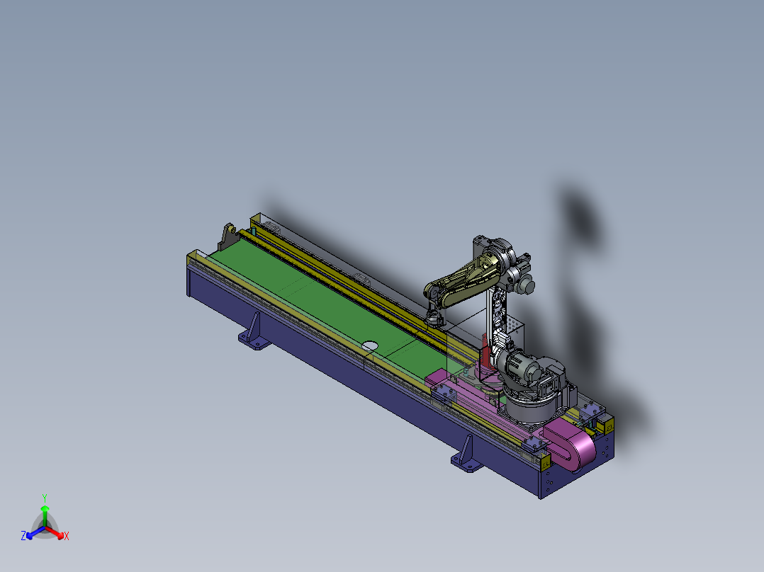 地轨关节焊接机器人