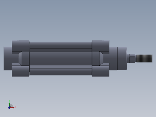 气缸(力士乐)32x12x40毫米前视缩略图