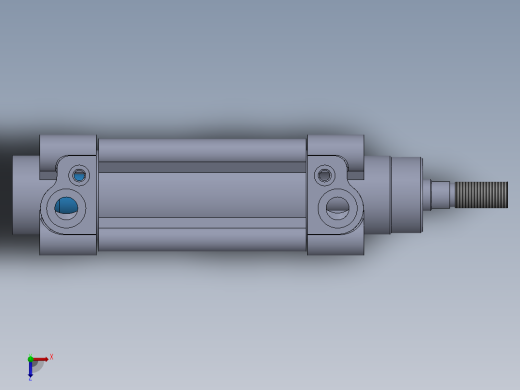 气缸(力士乐)32x12x40毫米俯视缩略图