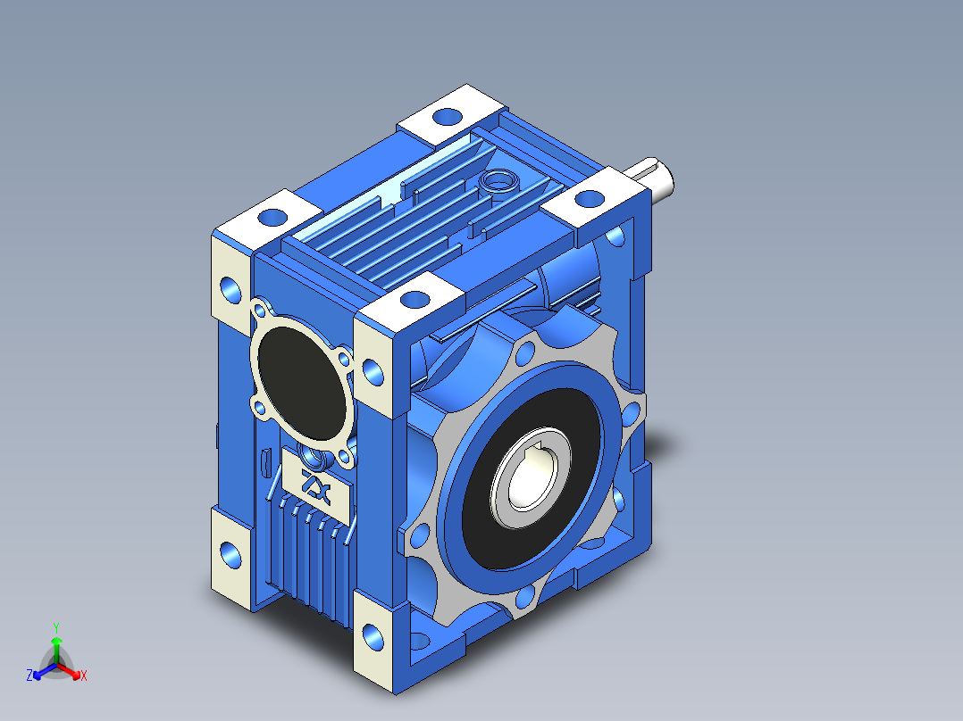 NRV030-090型蜗轮蜗杆减速机[NRV030╱20╱B3]