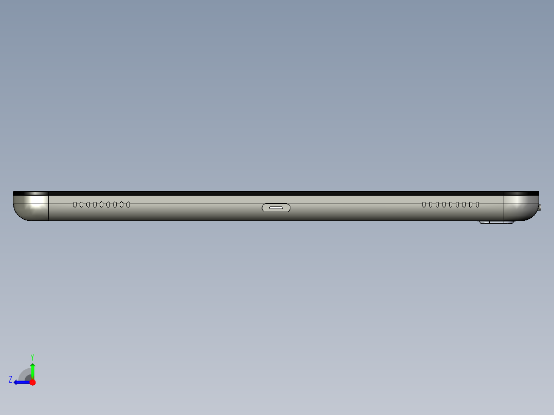 B2005243-三星 Galaxy Tab A SM-T510平板电脑右视图