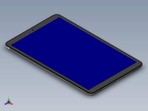 B2005243-三星 Galaxy Tab A SM-T510平板电脑正等轴测缩略图