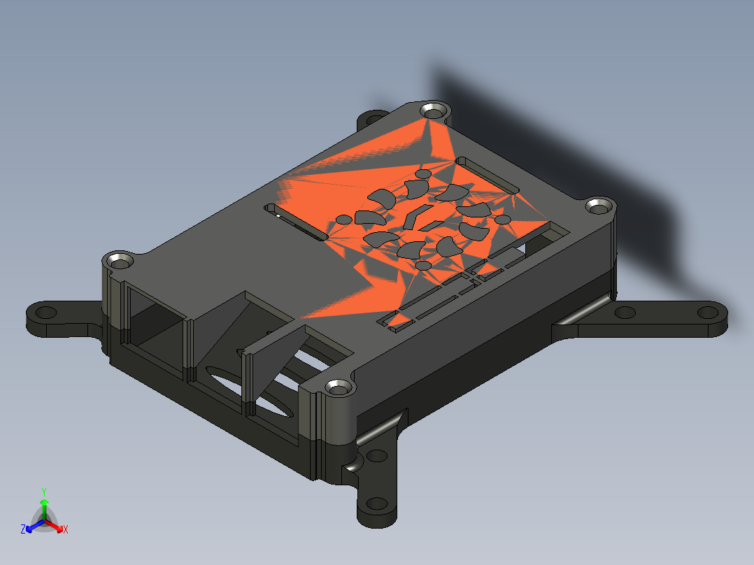 树莓派5 VESA支架外壳13